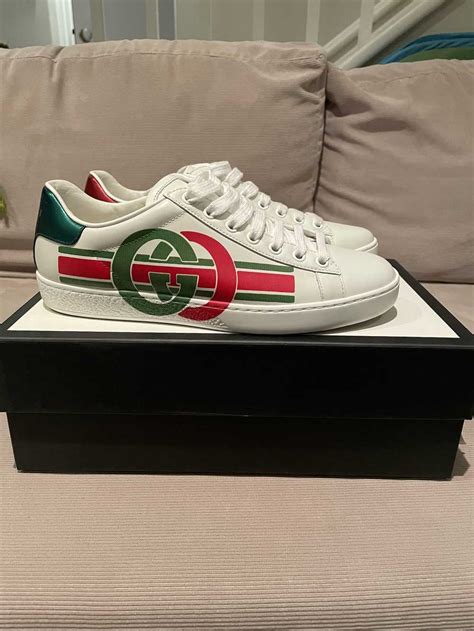 gucci ace blade sneakers|gucci ace interlocking g.